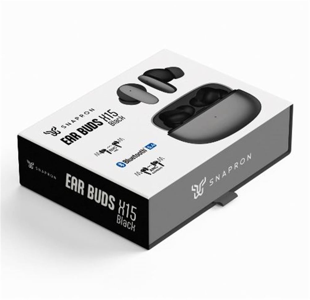 Snapron SNK-9004 Siyah Anc & Enc  Kablosuz Bluetooth 5.4 Kulaki·çi· Kulaklik