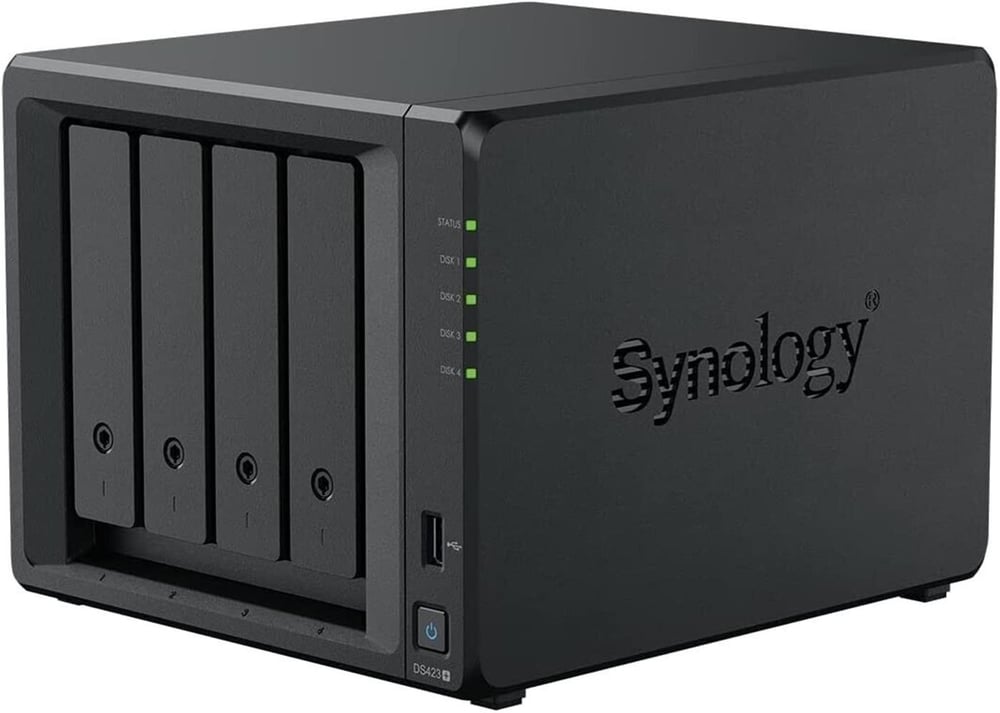 Synology DS423+ 4 Yuvalı J4125 Depolama Ünitesi