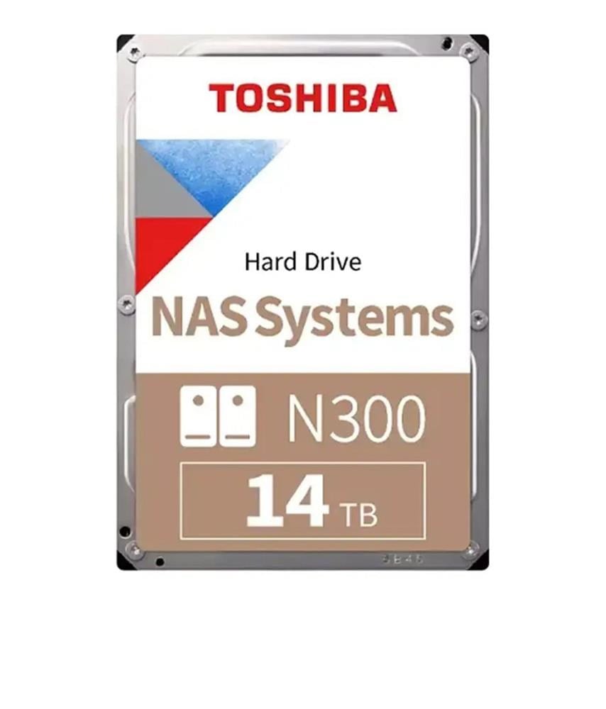 Toshiba 14TB N300 7200RPM 256MB 7-24 HDWG51EUZSVA Nas Harddisk
