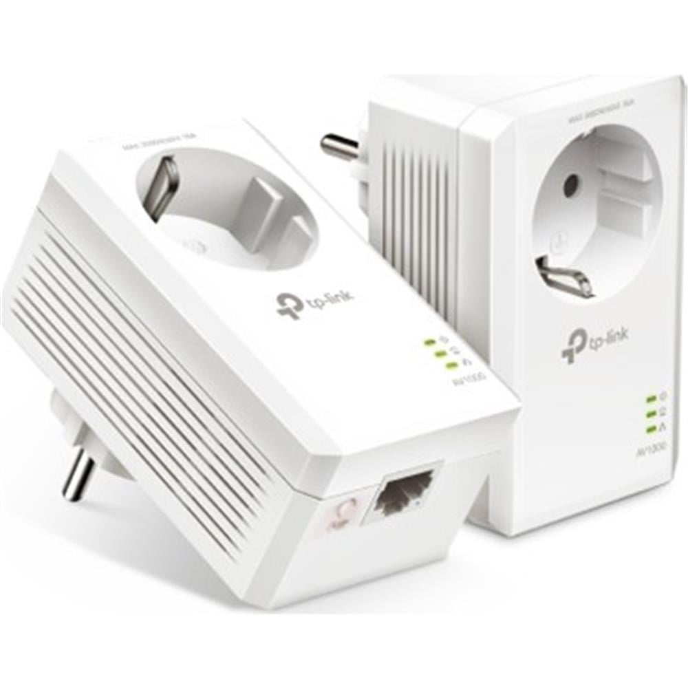 Tp-Link TL-PA7017P KIT 1000 Mbps Gigabit Priz Girişli Powerline Adaptör