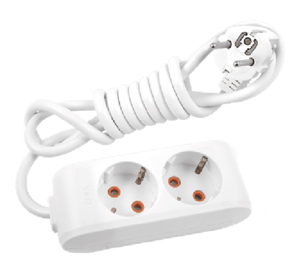 Viko Multi-Let Vm23 2li 3mt  Priz Topraklı Kablolu  (90113203)