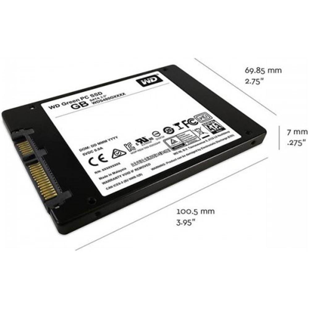 Wd 480GB Green WDS480G3G0A 545-465 3D Nand 2.5