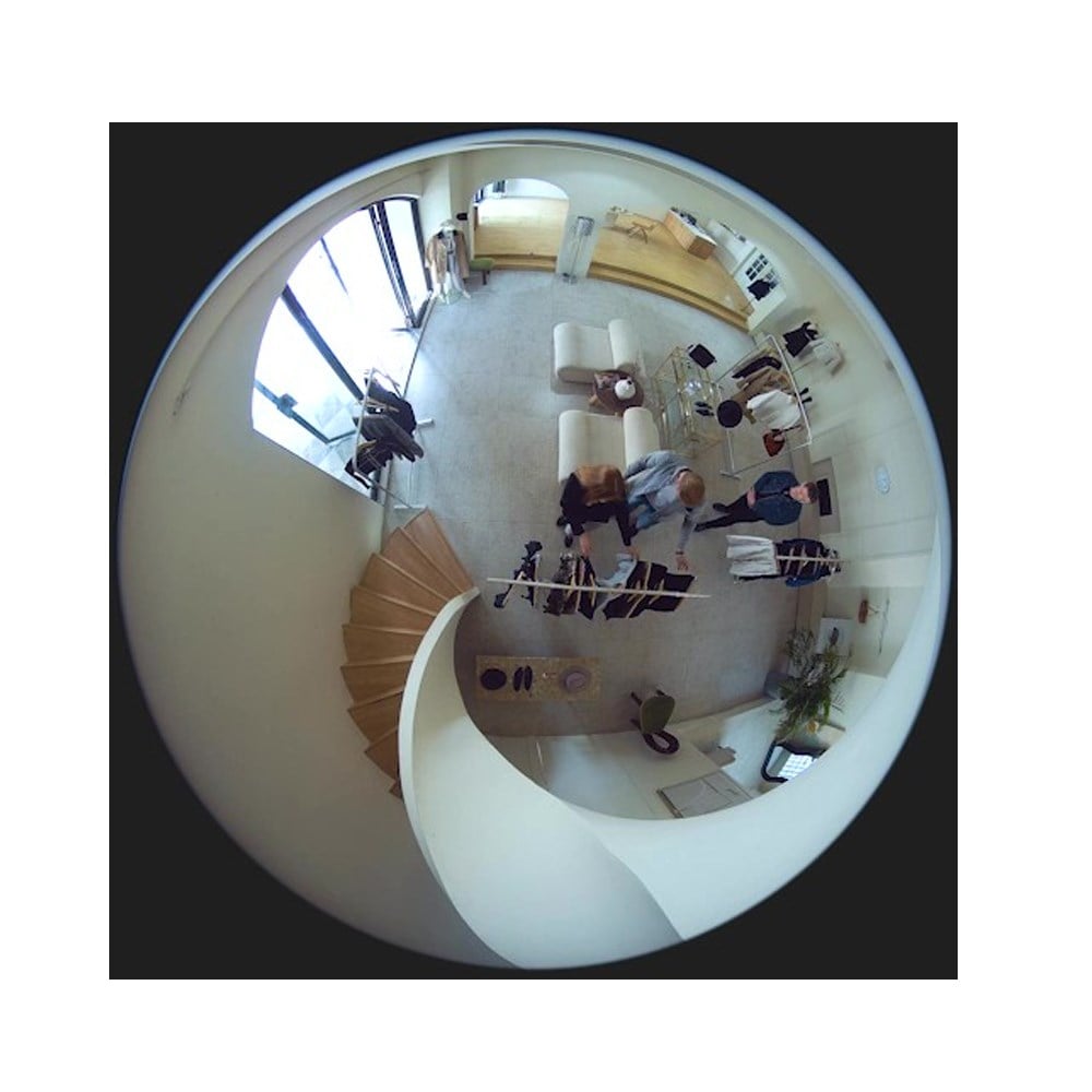 FE-P - 6 MP 360° Panoramik İç Ortam Fisheye Kamera (Çift yönlü ses&Dahili Siren)