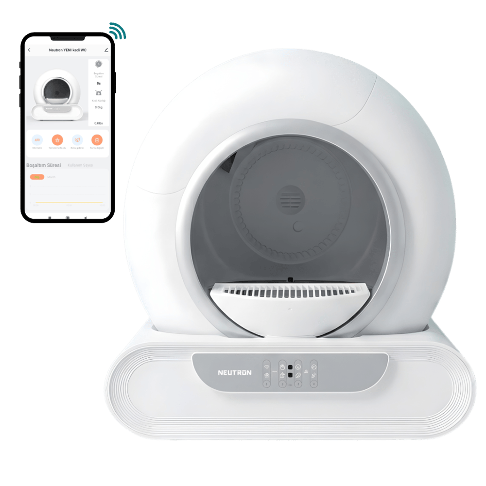 NEUTRON NTL-PW-65BW AKILLI KEDİ TUVALETİ