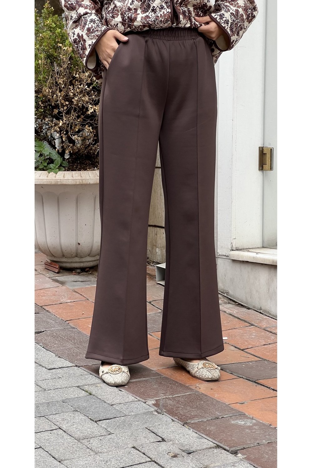 Beli Lastikli Scuba Pantolon