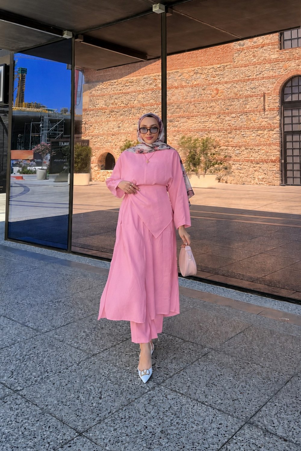 Nehir Üçlü Tesettür Takım
