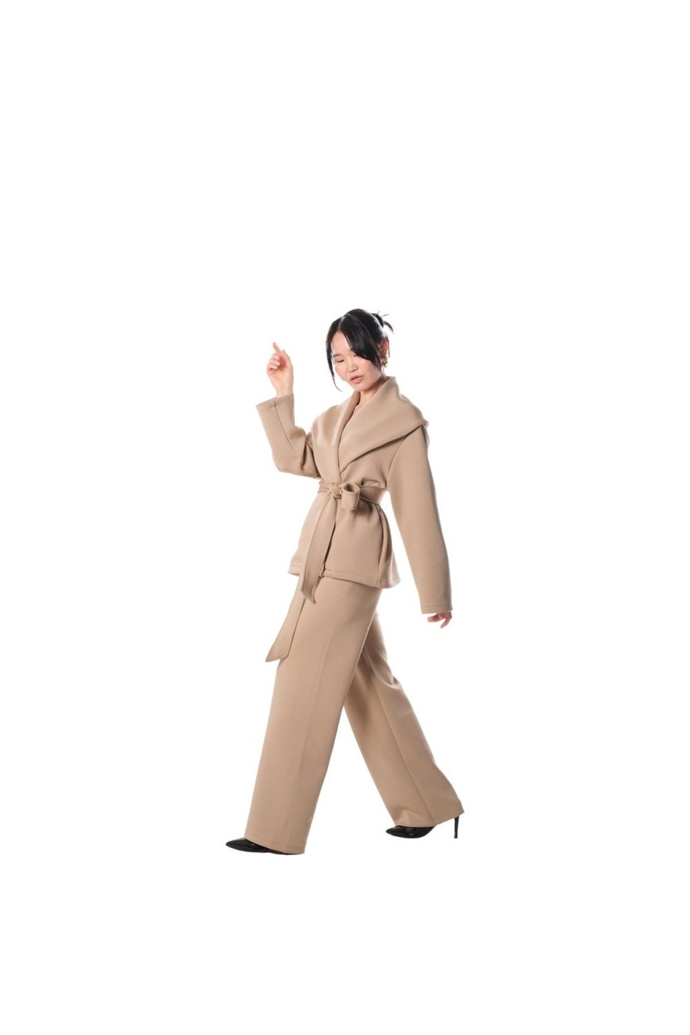 Wide Collar Jacket KADIN CEKET