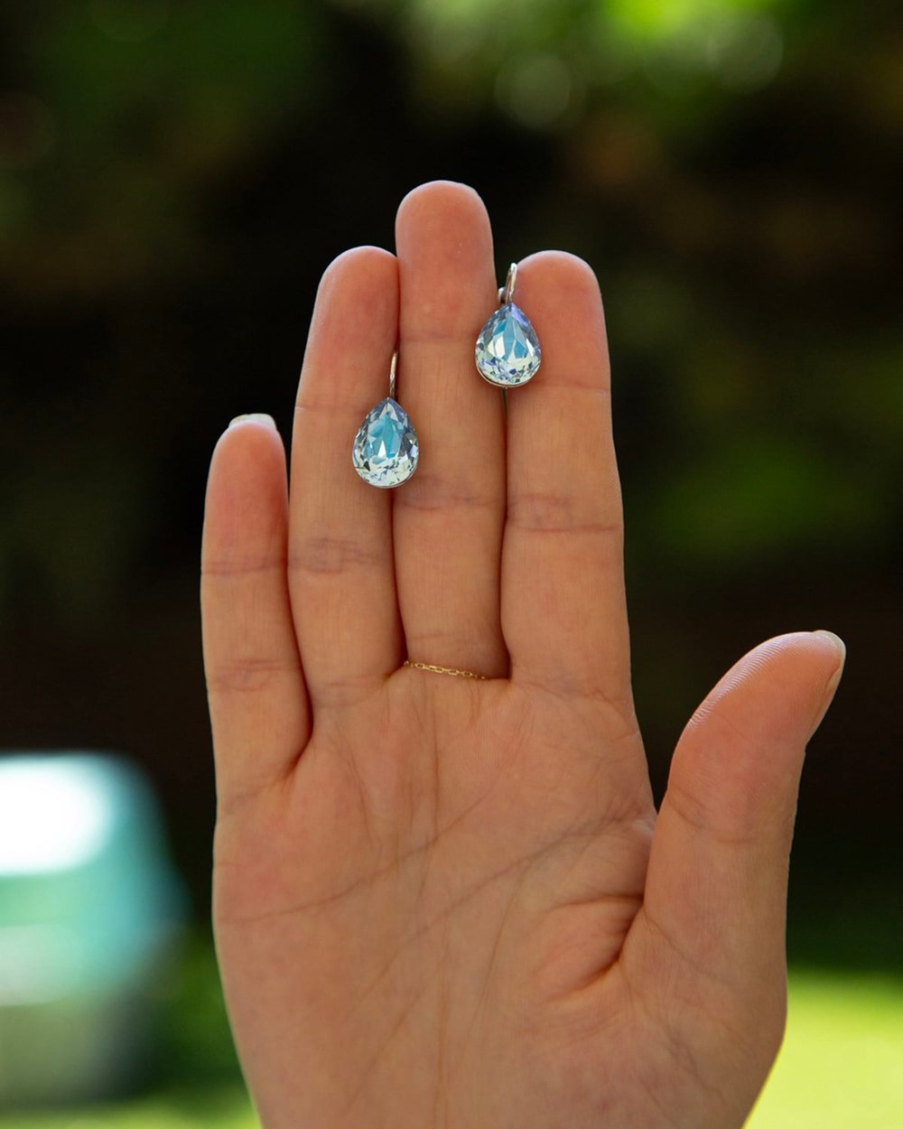 Vintage - Swarovski Küpe 004