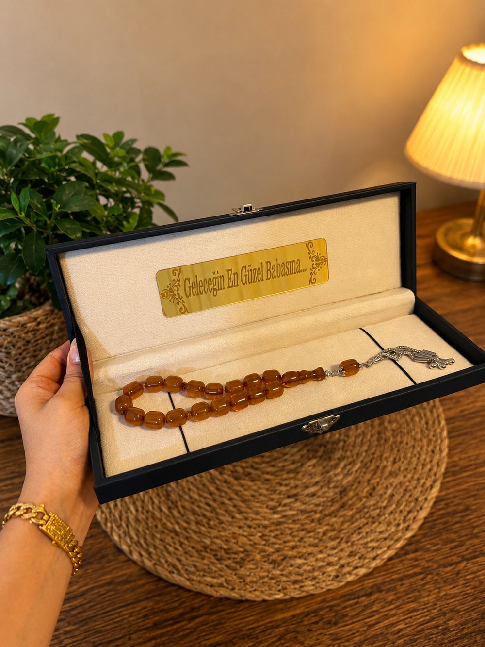 Ateş Kehribar Set