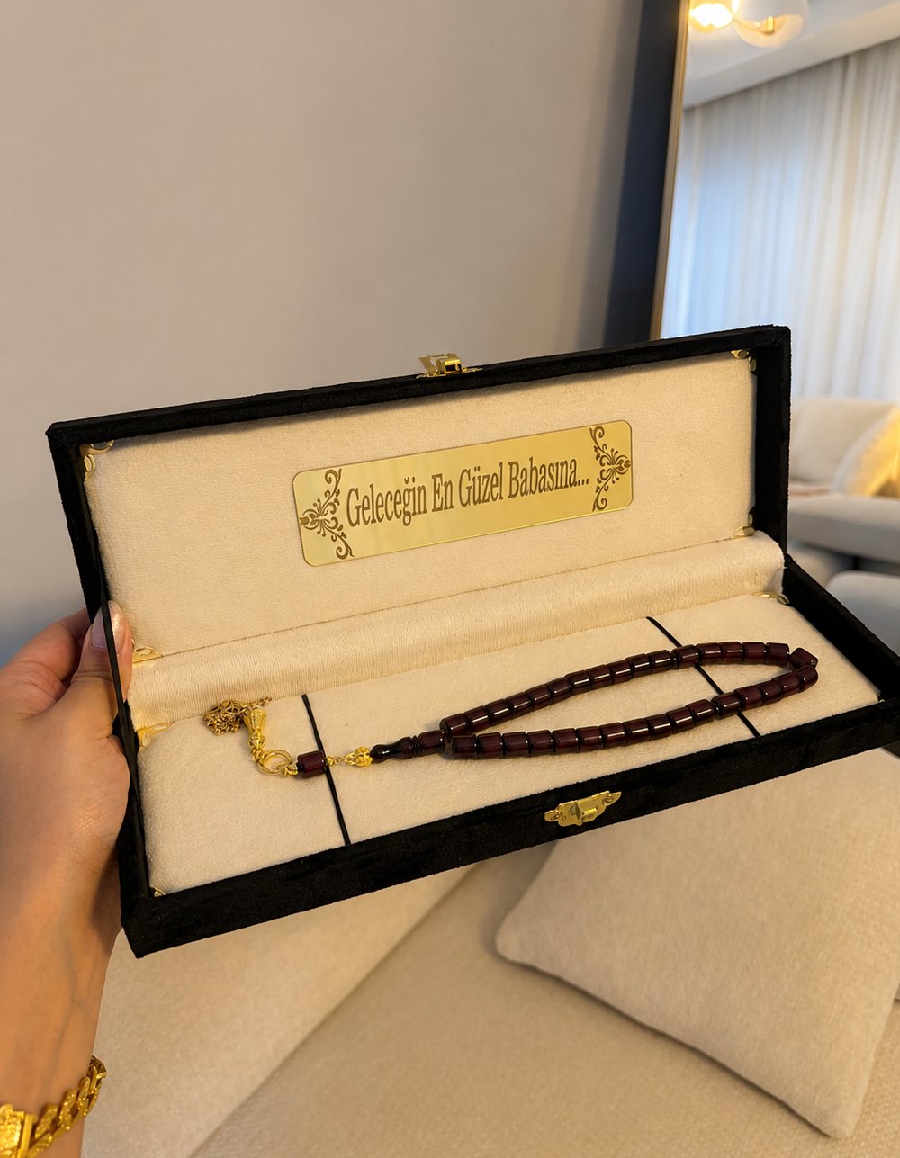 Ateş Kehribar Set