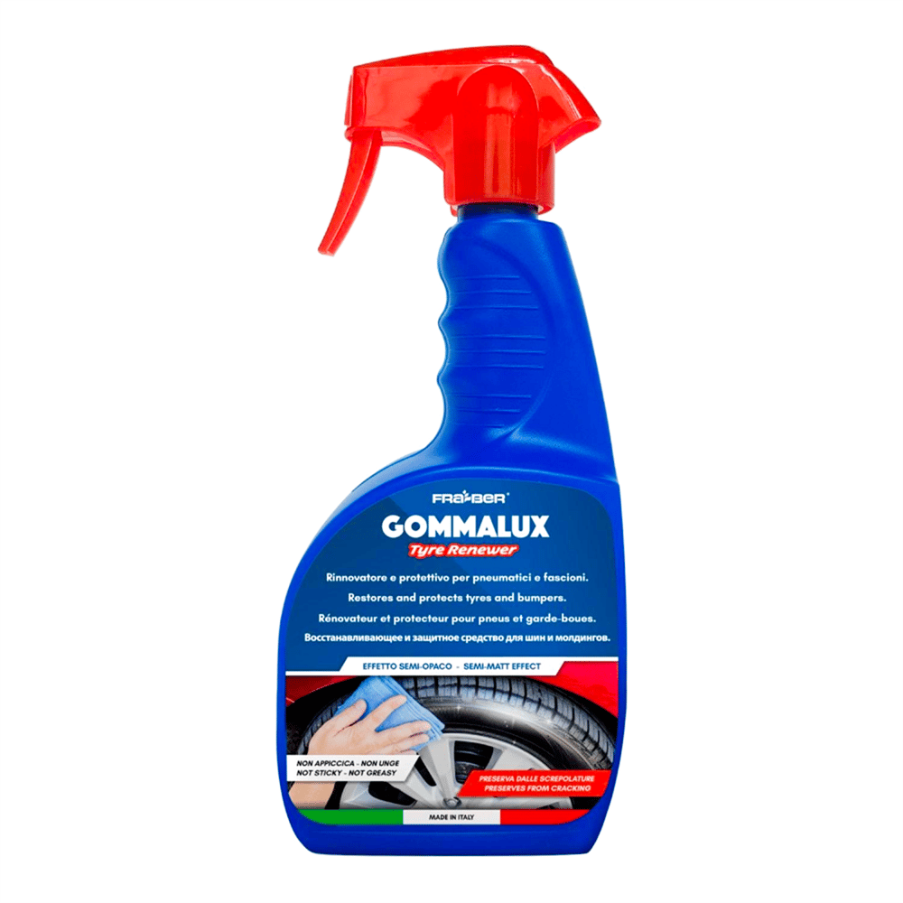 FRABER GOMMALUX 750 ML UZUN SÜRE ETKİLİ LASTİK PARLATICI