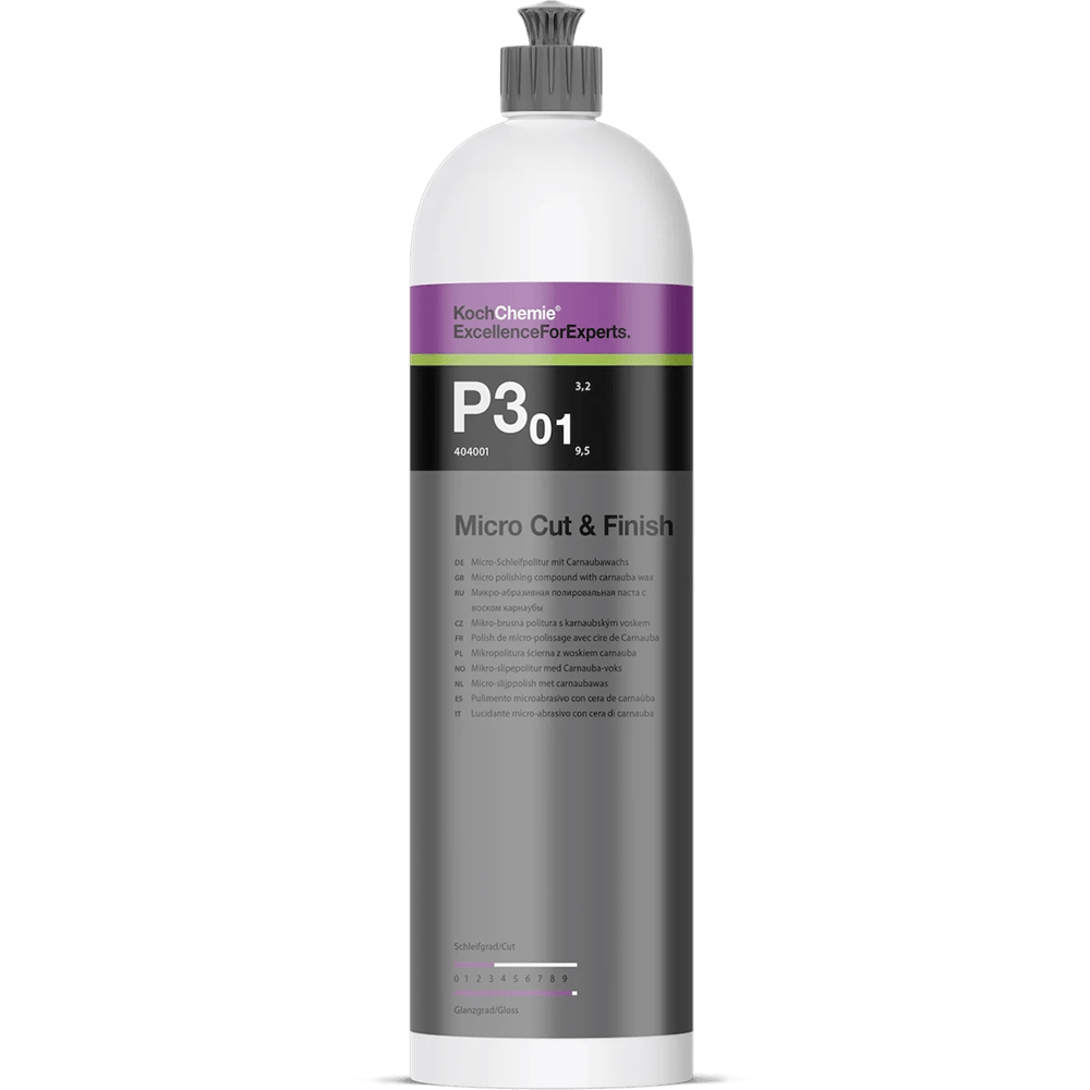 KOCH CHEMIE P3 01 MICRO CUT & FINISH CARNABAU BOYA KORUYUCU 1 LT