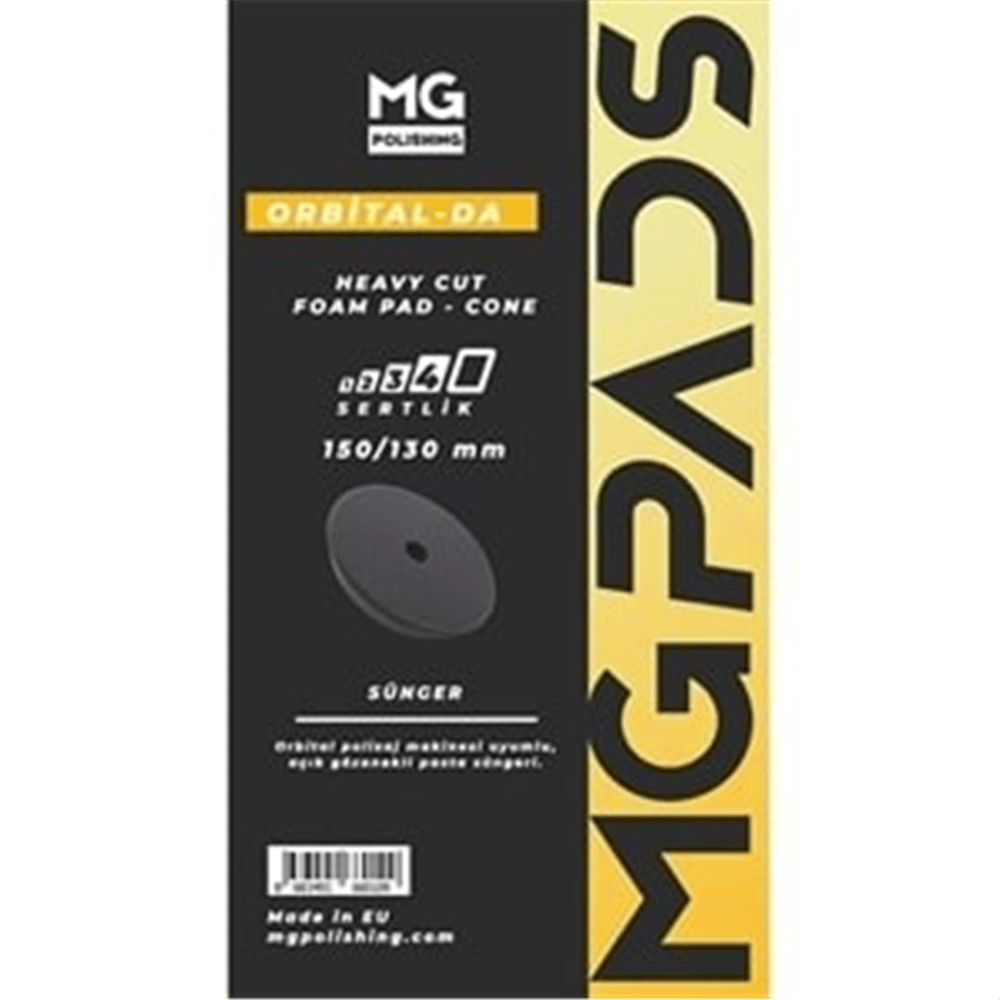 MG PADS Heavy Cut Foam Pad-Cone 175/155x25 mm-Dark grey