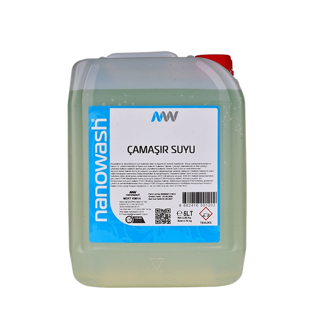 Nanowash Çamaşır Suyu 5 Lt