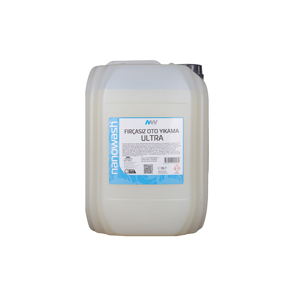 Nanowash Fırçasız Cilalı Oto Yıkama Köpüğü Ultra 20 Lt