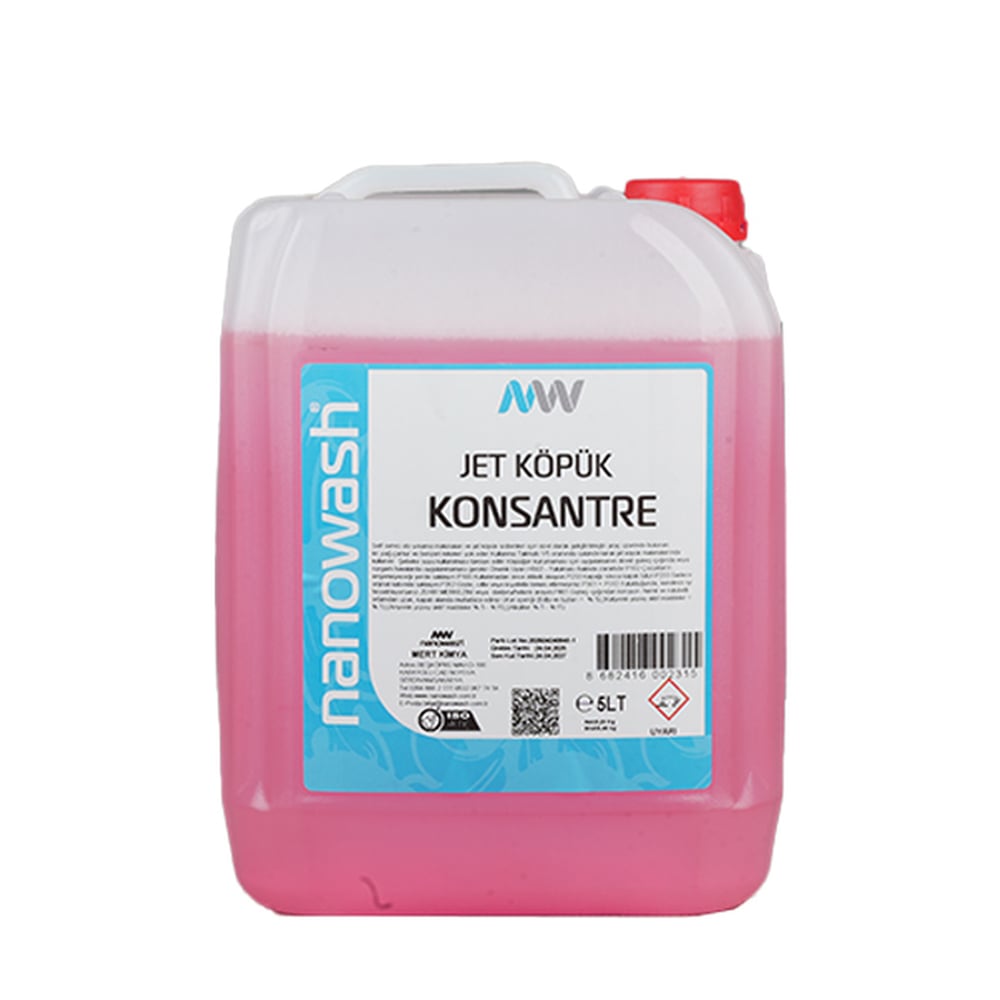 Nanowash Jet Köpük Konsantre 5 Lt