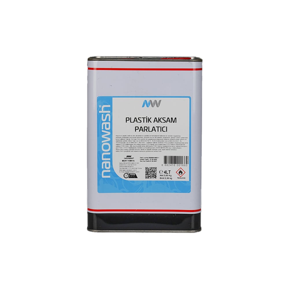 Nanowash Plastik Trim Yenileyici 4 Lt