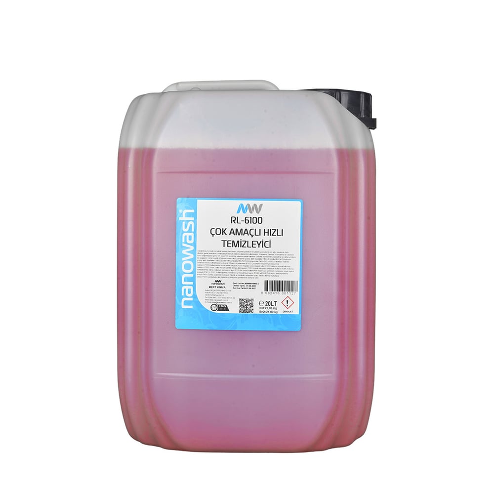 Nanowash Rl-6100 Cleaner Çok Amaçlı Temizleyici 20 Lt