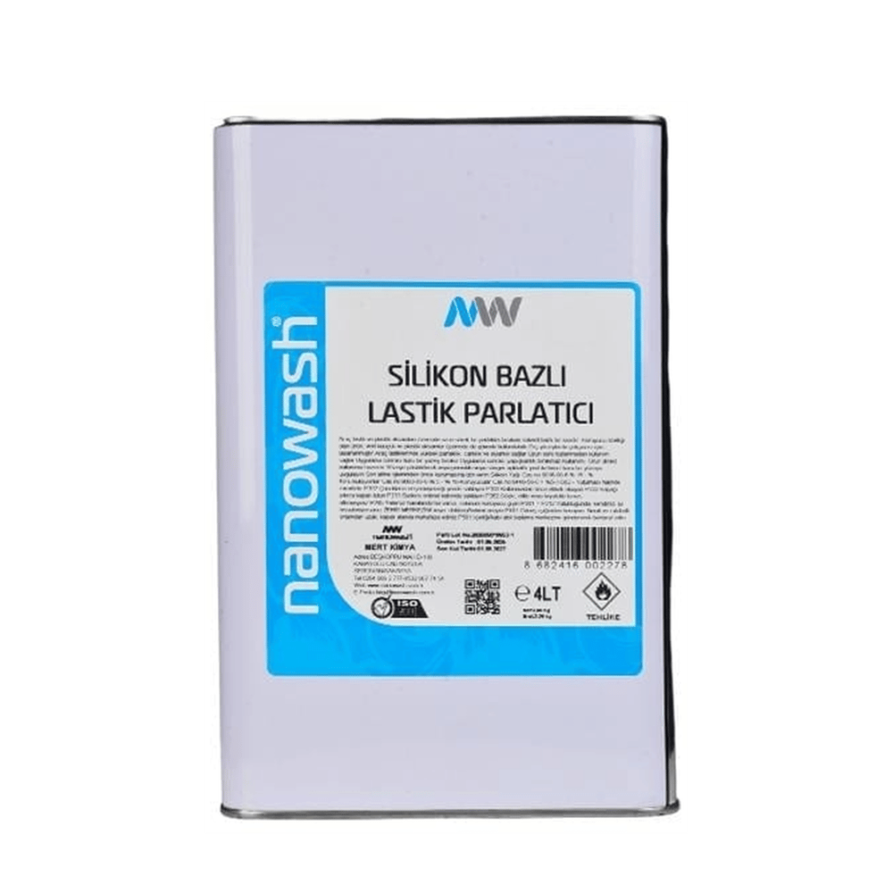 Nanowash Silikon Bazlı Lastik Parlatıcı 4 Lt