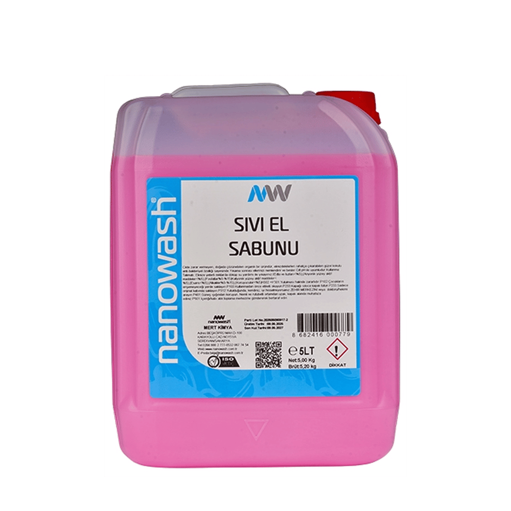 Nanowash Sıvı El Sabunu 5 Lt