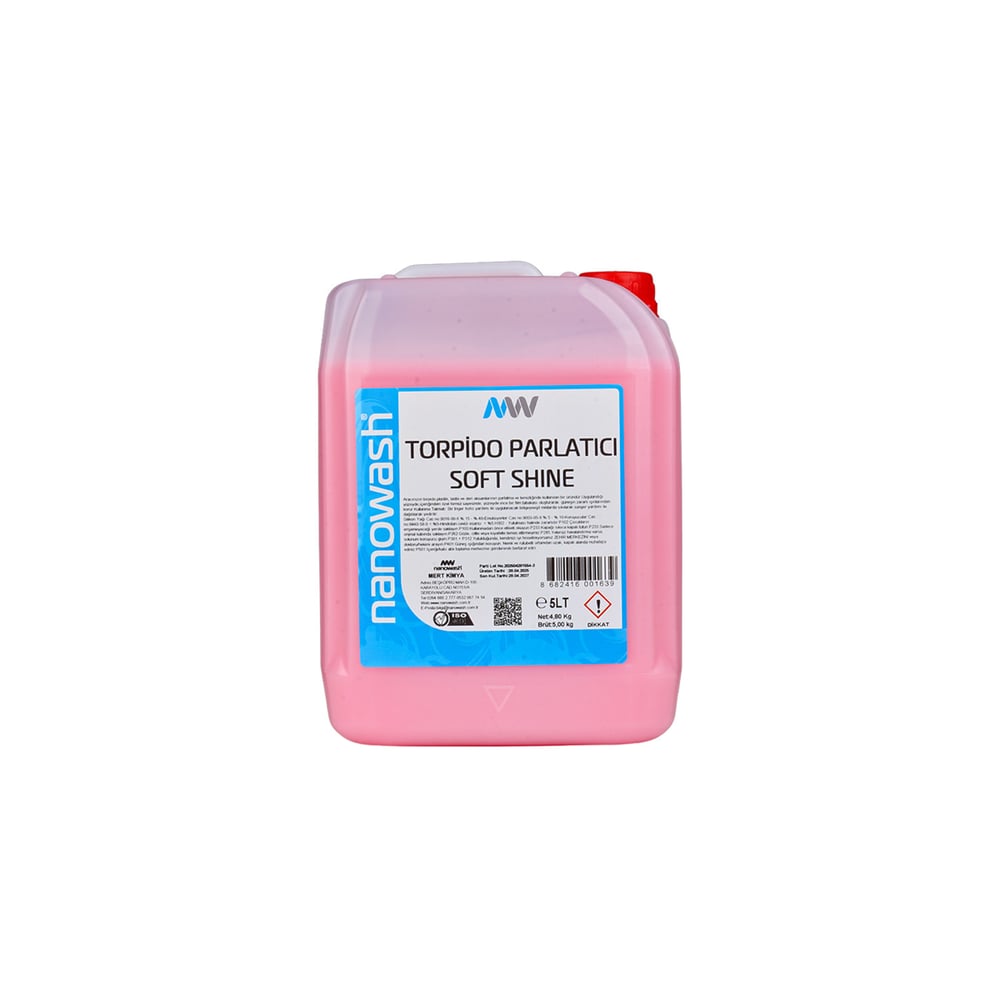 Nanowash Torpido Parlatıcı Soft Shıne 5 Lt