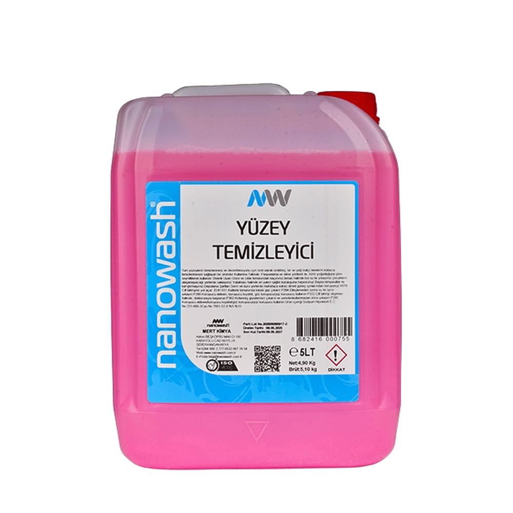 Nanowash Yüzey Temizleyici 5 Lt