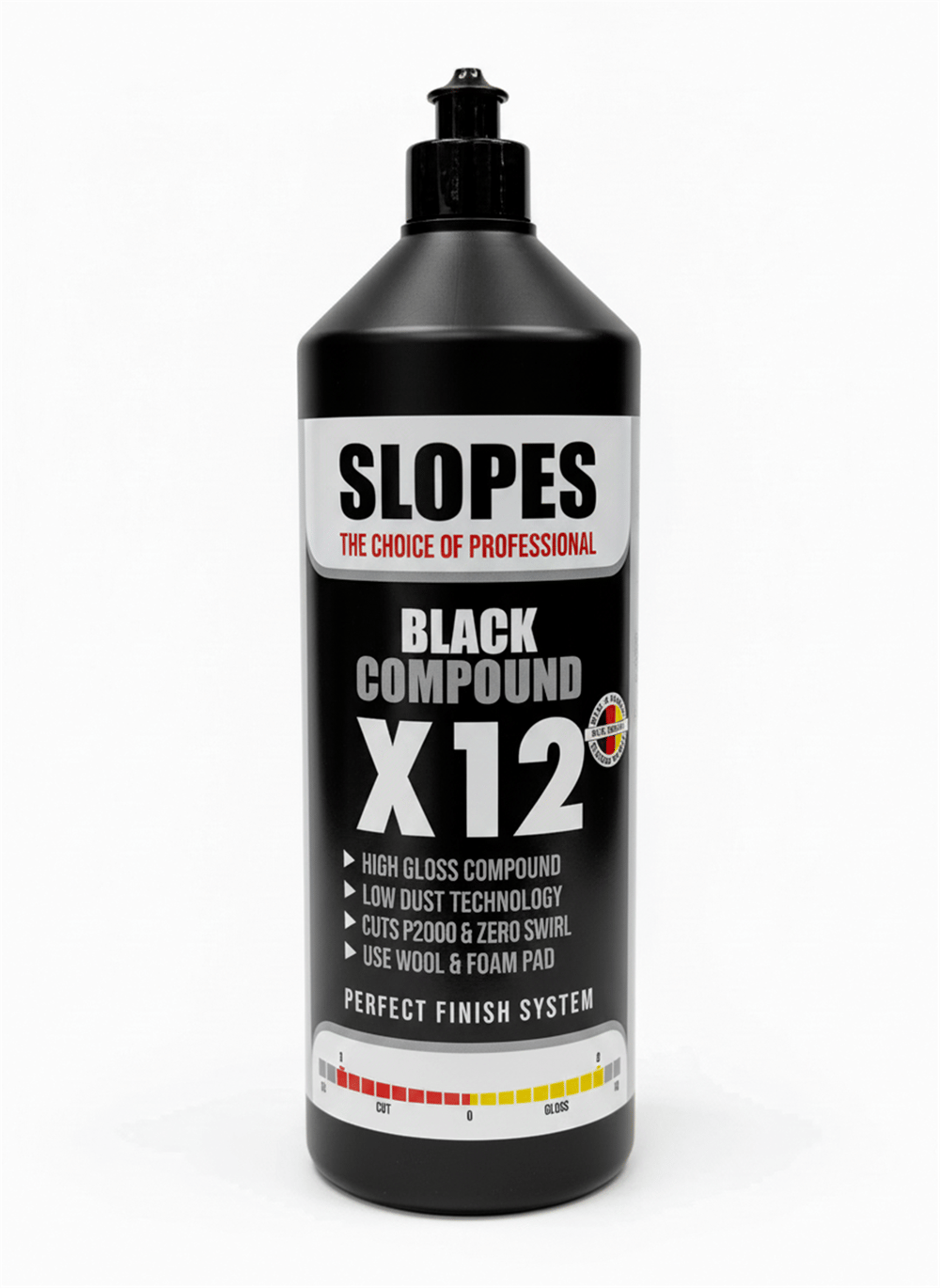 Slopes Black Compound X12 Medıum Cut 1000 GR
