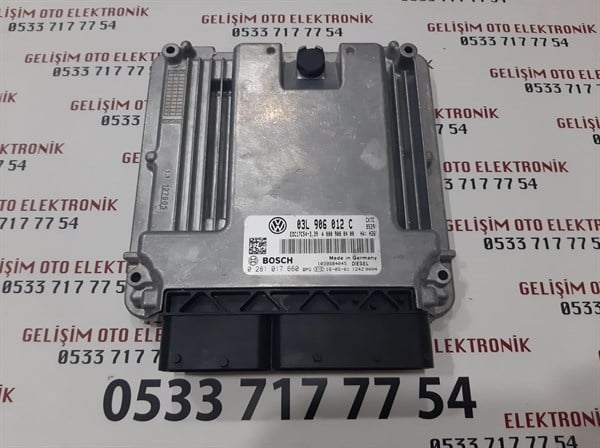  03L906012C 0281017660 EDC17C54 VW CRAFTER MOTOR BEYNİ 