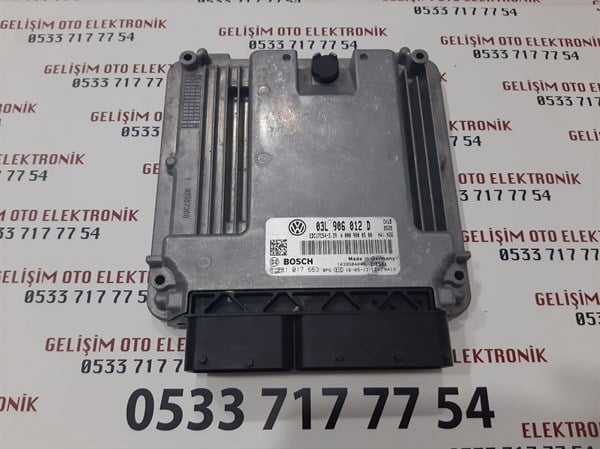 03L906012D 0281017663 EDC17C54-3.39 VW CRAFTER MOTOR BEYNİ