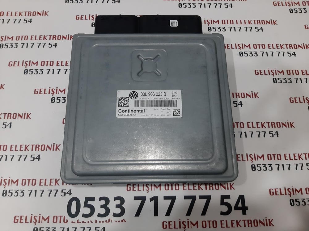 03L906023B 03L906023A 5WP42899AA PCR21 VW JETTA MOTOR BEYNİ