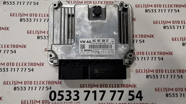 04C907309BT 0261S21434 BOSCH MED17.1.27 VW UP GTI 1.0 TSI MOTOR BEYNİ ECU