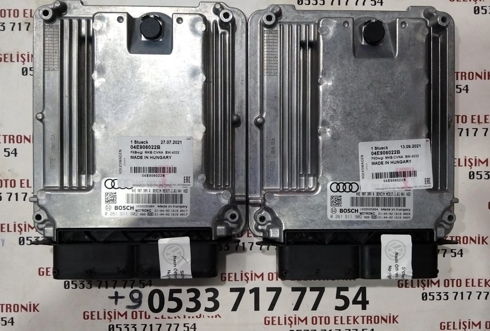 04E907309R 0261S11902 1039S95884 MED17.1.61 AUDI A4 MOTOR BEYNİ 