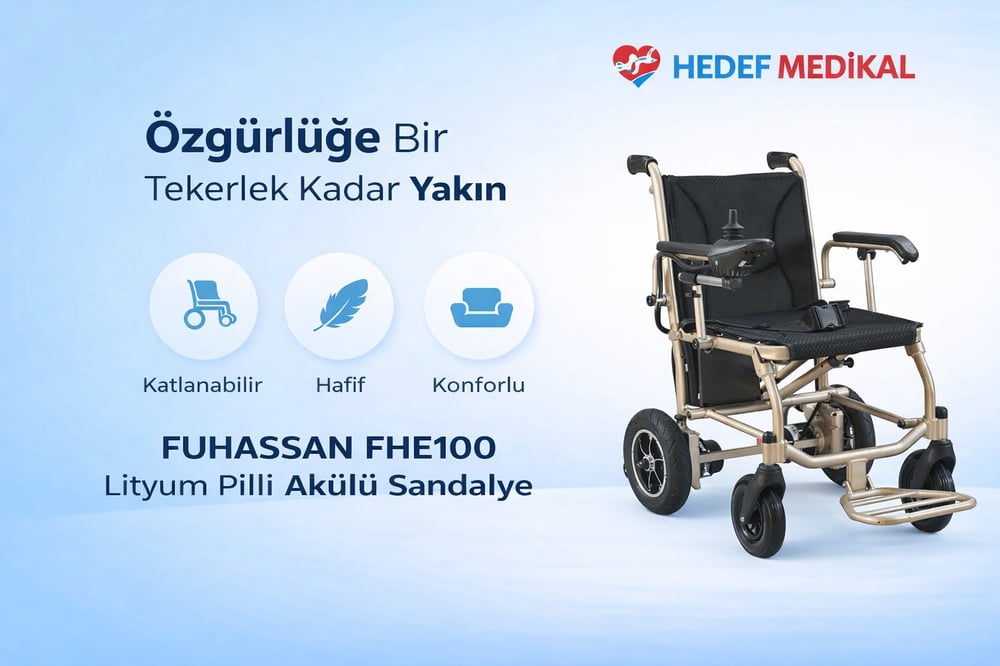 FUHASSAN FHE100 Lityum Pilli Akülü Sandalye