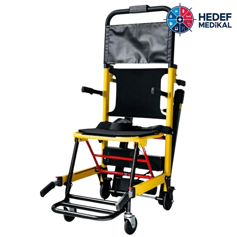New Fellow Katlanabilir Akülü Paletli 200 kg Refakatçi Kontrollü Merdiven Tırmanıcı