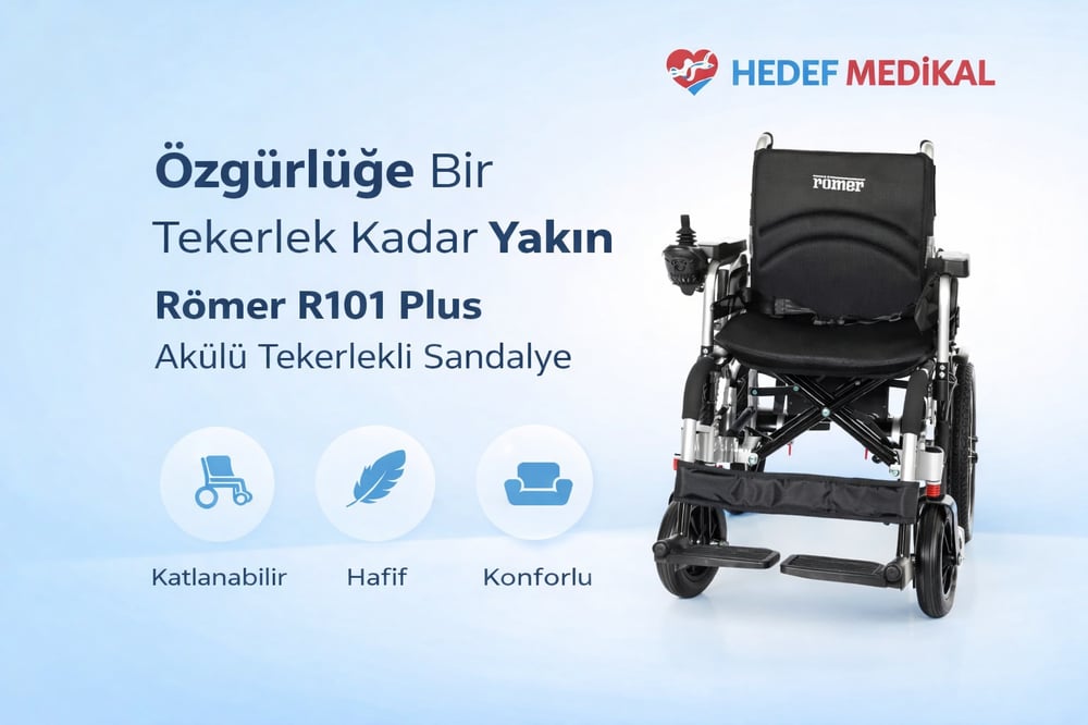 Römer R101 Plus Akülü Tekerlekli Sandalye