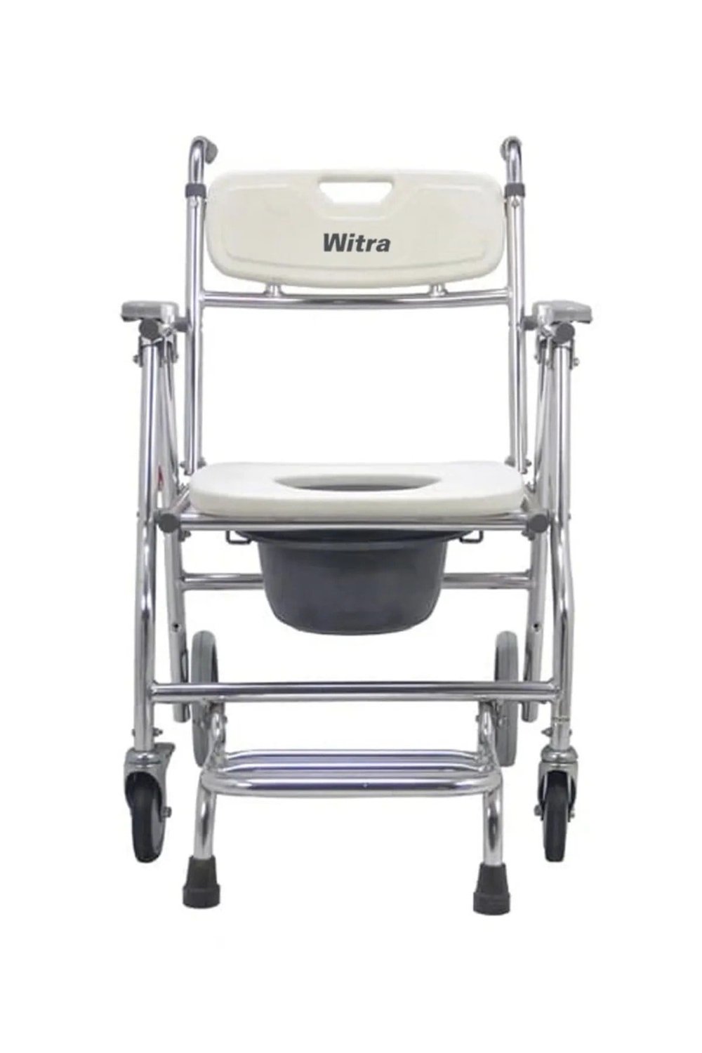 Witra W554 Banyo Ve Tuvalet Özellikli Lazımlıklı Alüminyum Tuvalet Ve Banyo Sandalyesi İthal