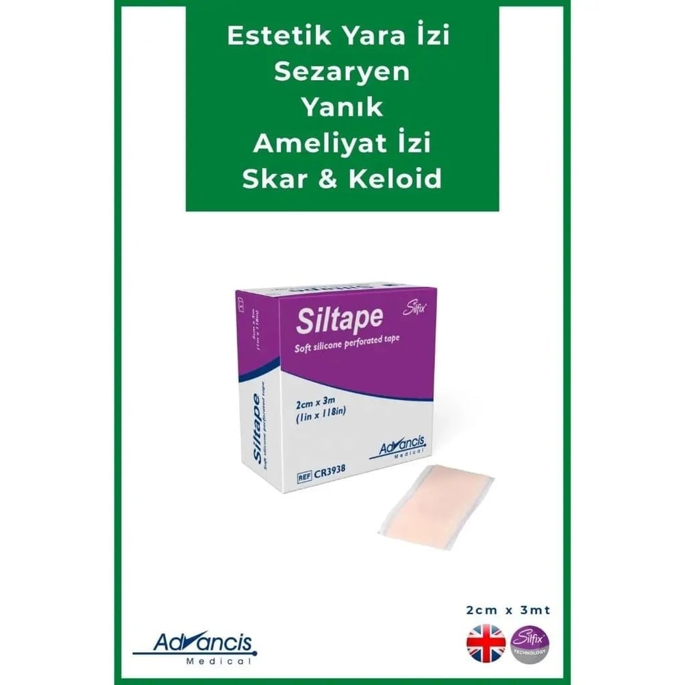 SİLTAPE SOFT SİLİKON BANT 2CMX3M