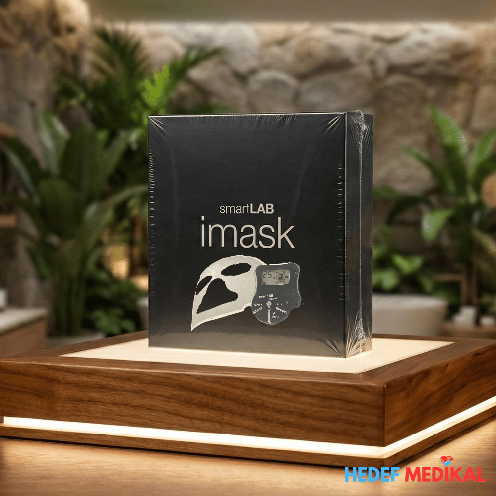 SmartLab Hedef Medikal Tr Imask Tek Yüz Için Tens Maske Elektronik Kas Stimülasyon Cihazı Yüz Masaj ve Kas Uyarıcı
