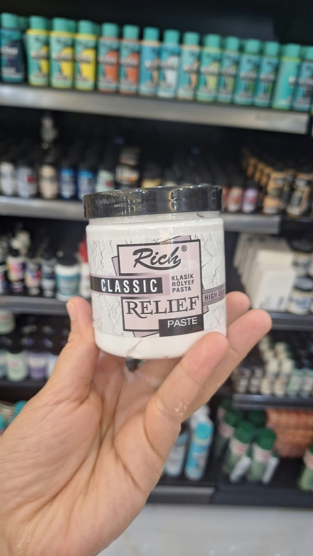 RİCH KLASİK RÖLYEF PASTA 350 GR