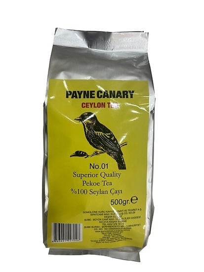 Payne Tea No.01 Seylan Çayı 500gr