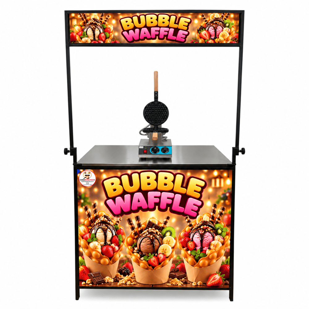 Katlanabilir Bubble Waffle Standı