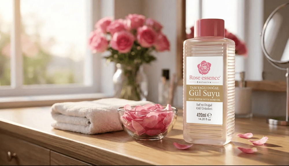 ROSE ESSENCE 420 ML TAM YAĞLI GÜL SUYU