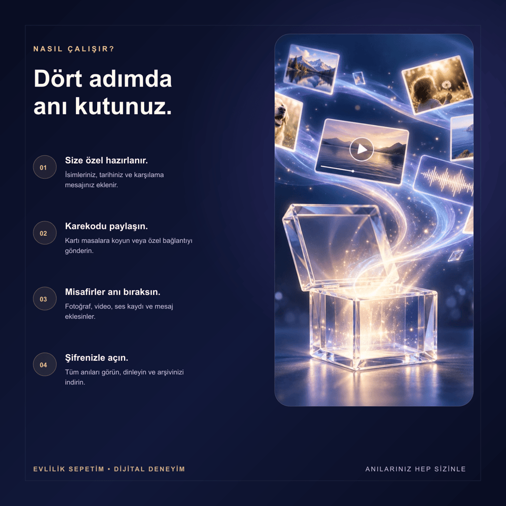 Dijital Anı Kutusu – Fotoğraf, Video ve Sesli Mesaj Albümü