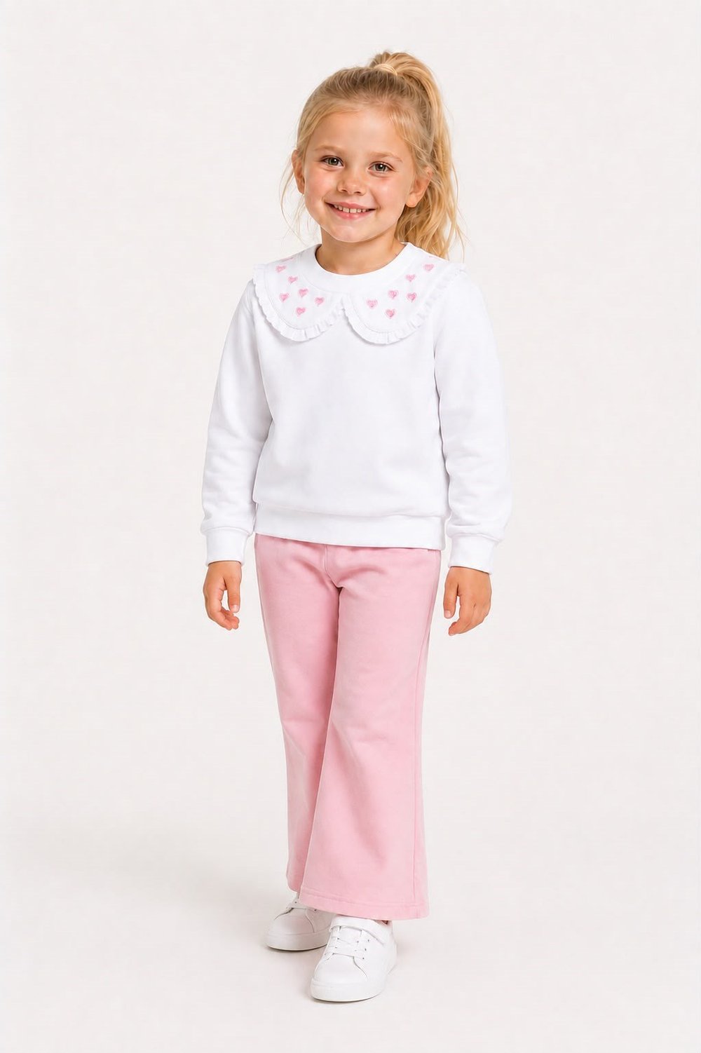 B&K Kids Kurdeleli Kız Çocuk Takım