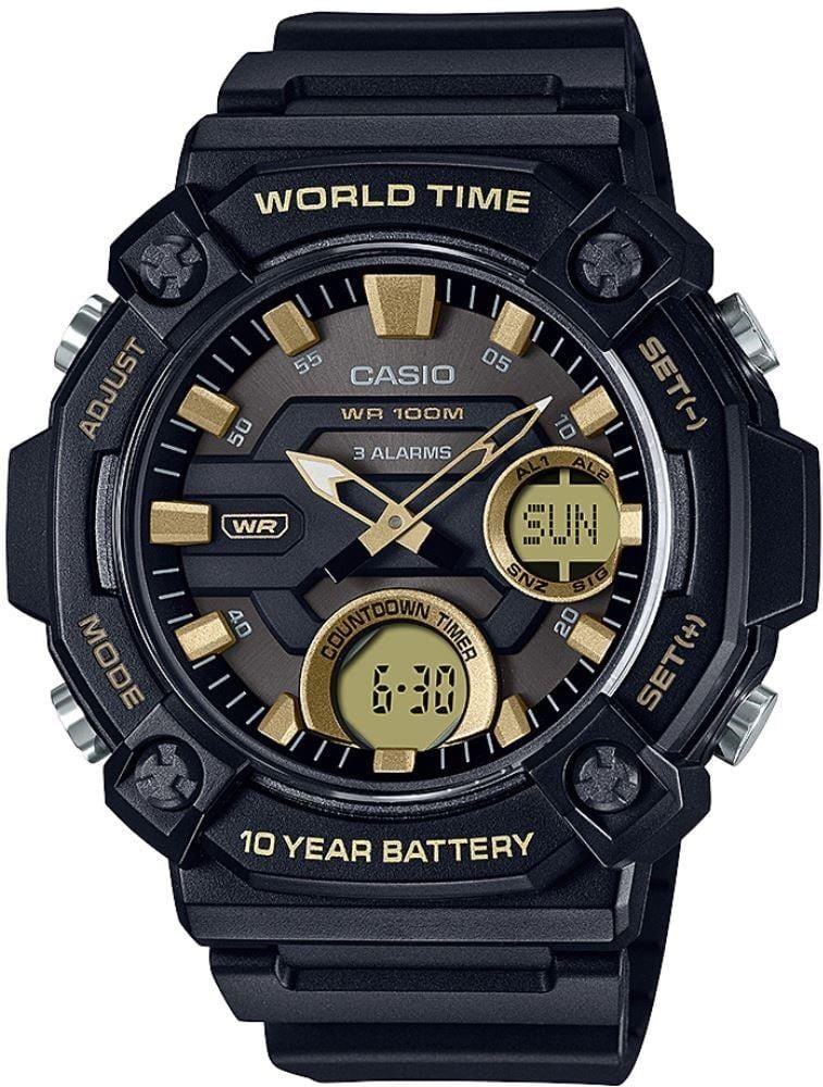 Casio Digital Erkek Kol Saati AEQ-120W-9AVDF