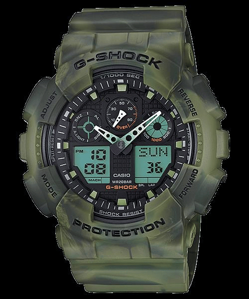 Casio G-Shock Kol Saati GA100MM3ADR