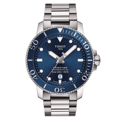 Tissot T1204071104103 Seastar 1000 Powermatic 80 Kol Saati