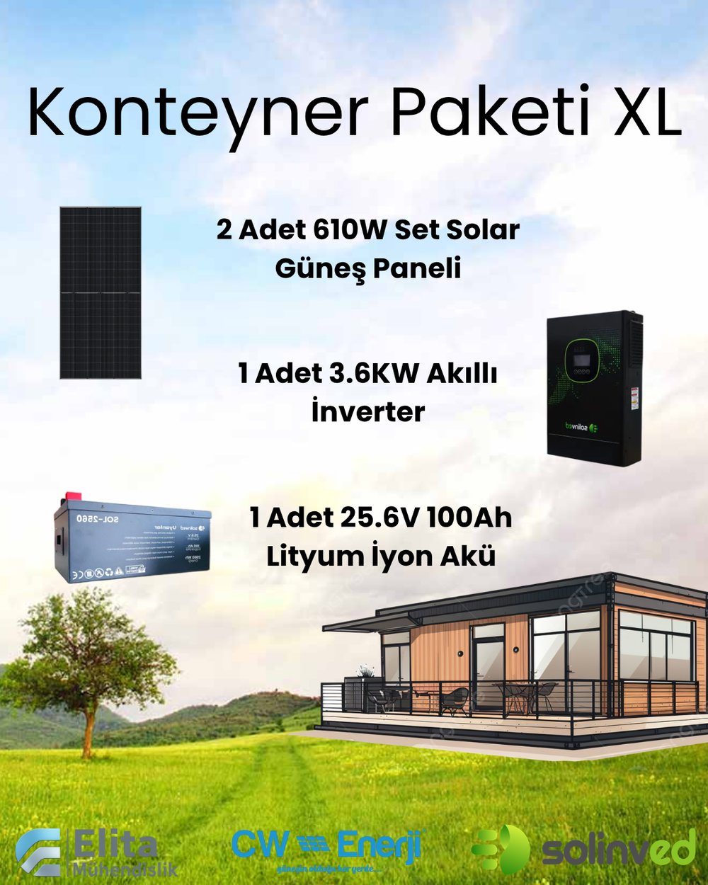 3KW Konteyner Paketi XL