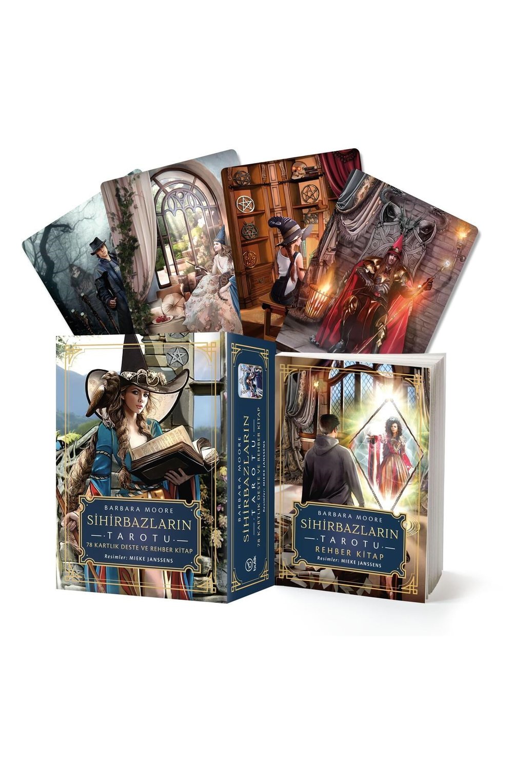 Sihirbazların Tarotu - 78 Kartlık Deste Ve Rehber Kitap