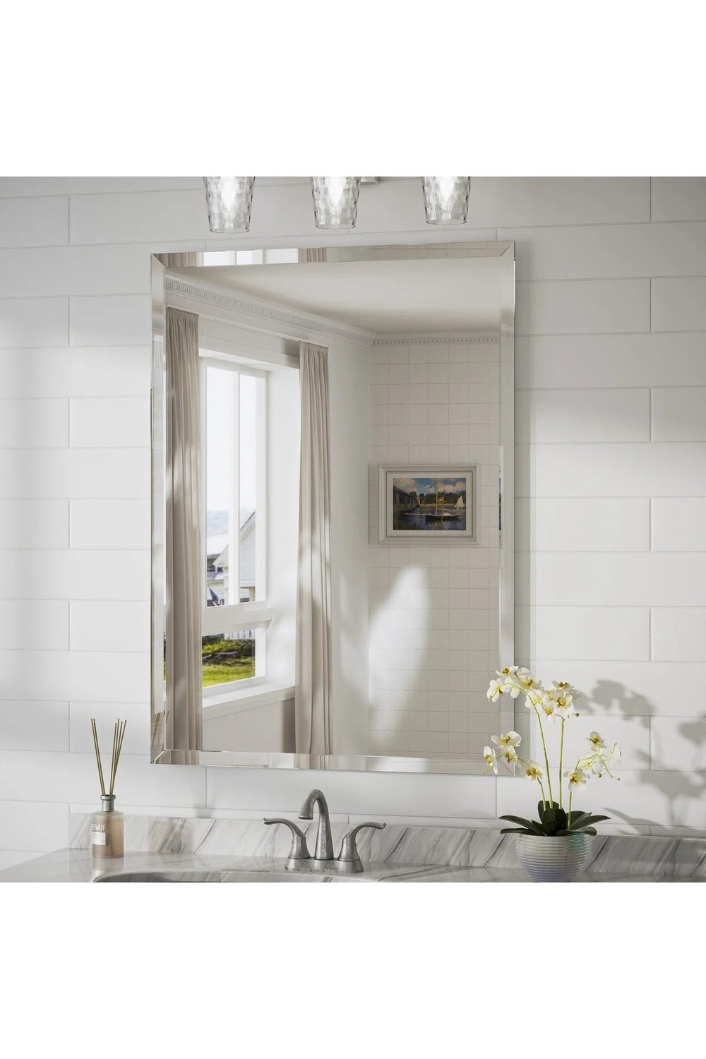 DİKDÖRTGEN BANYO AYNASI